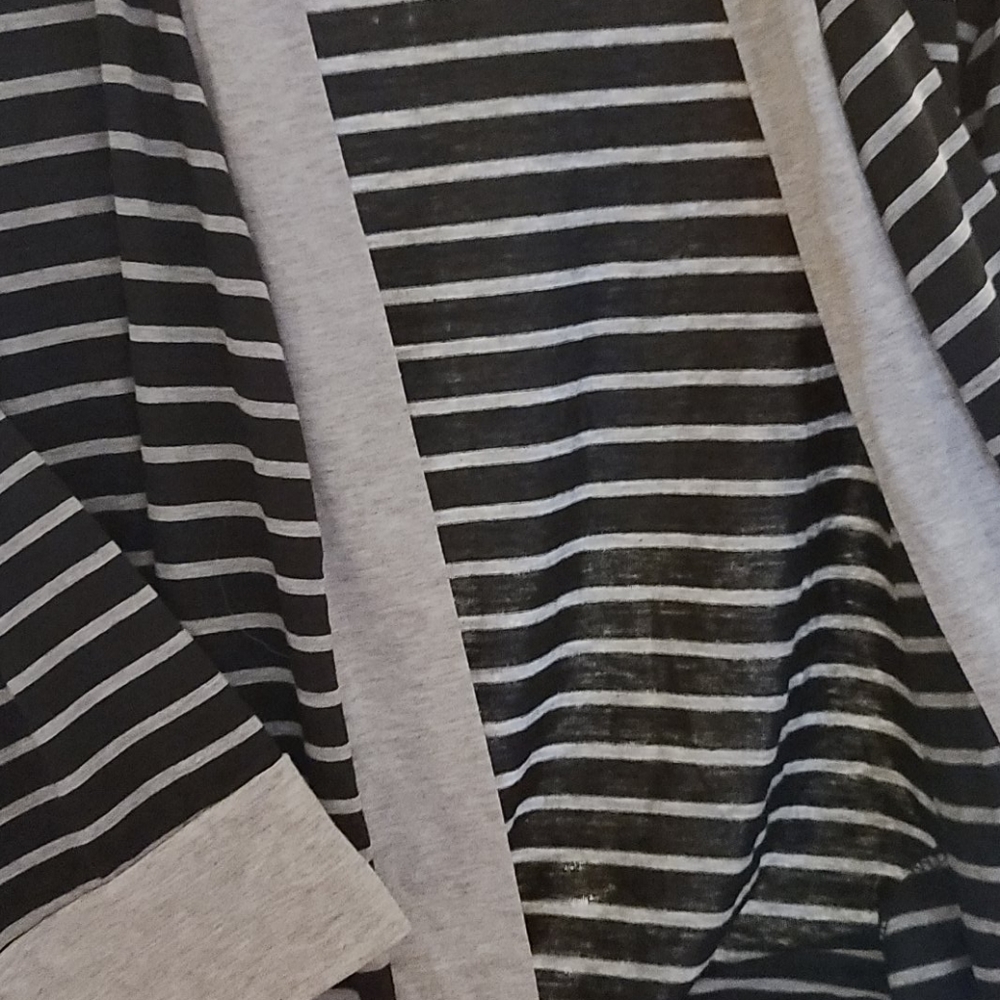 NWOT BLK/ GREY LIGHTWEIGHT OPEN COVEF - Picture 5 of 8